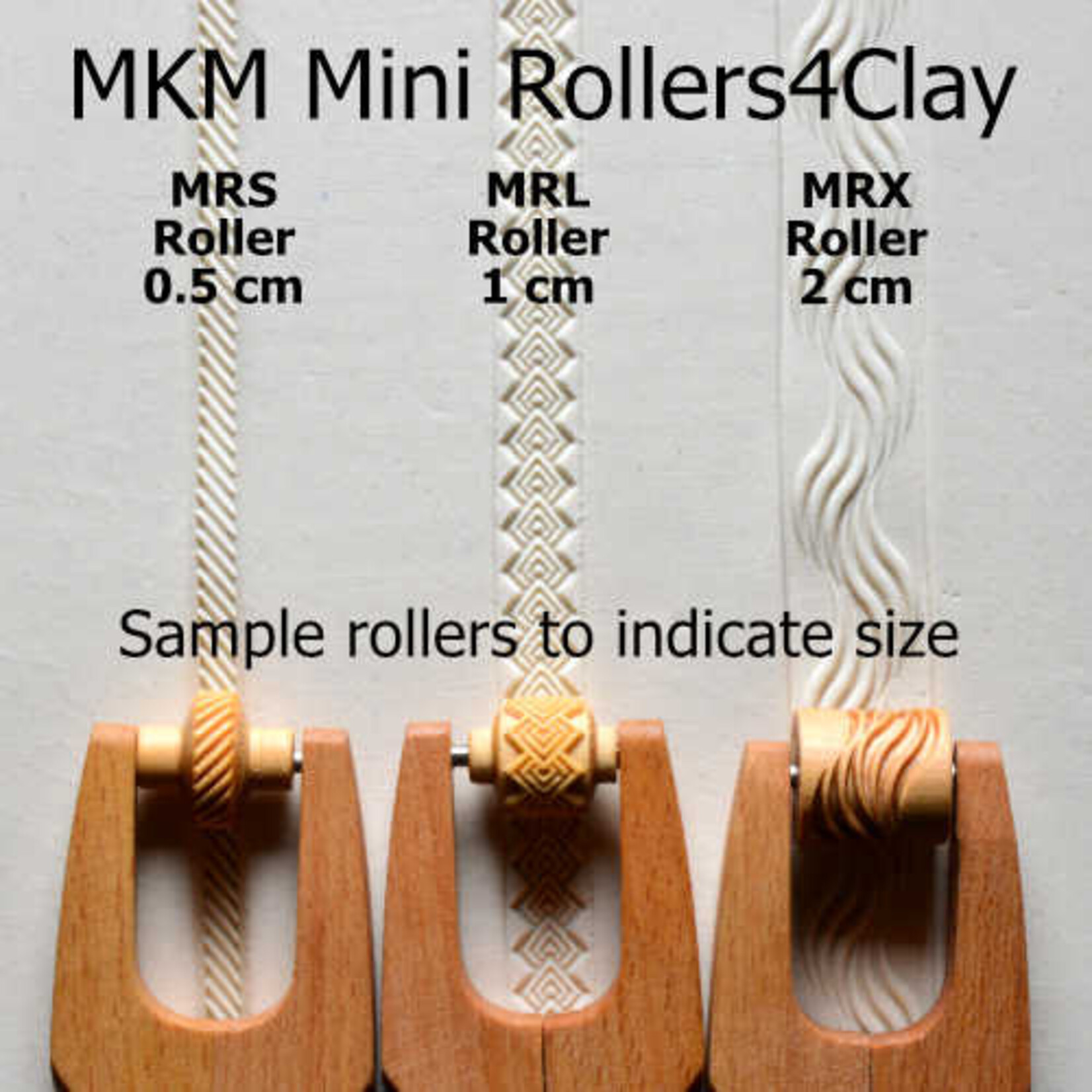 MKM POTTERY TOOLS MKM MINI ROLLER MRX-014 2 cm – Loose Braid