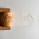 MKM POTTERY TOOLS MKM RL-031 Large Handle Roller – Mountain Range
