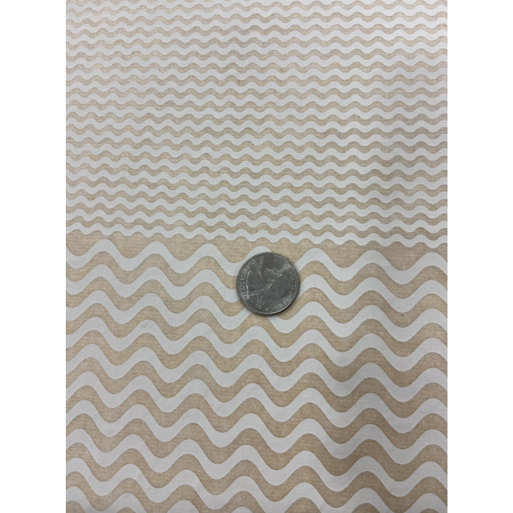 Elan Pottery Transfers Wavy Lines Underglaze Transfer - White