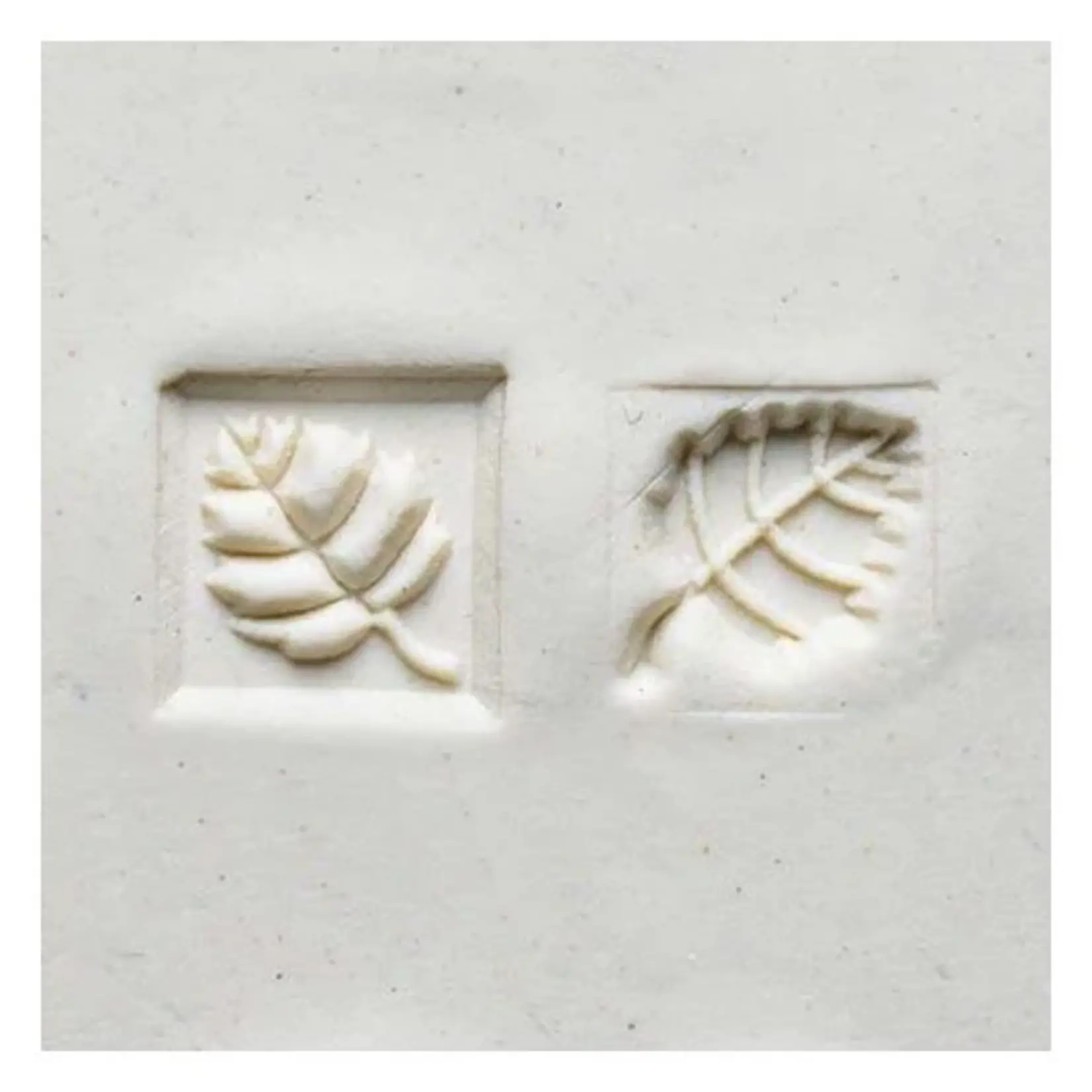 MKM POTTERY TOOLS MKM Sss-104 Small Square Stamp – Basswood Leaf