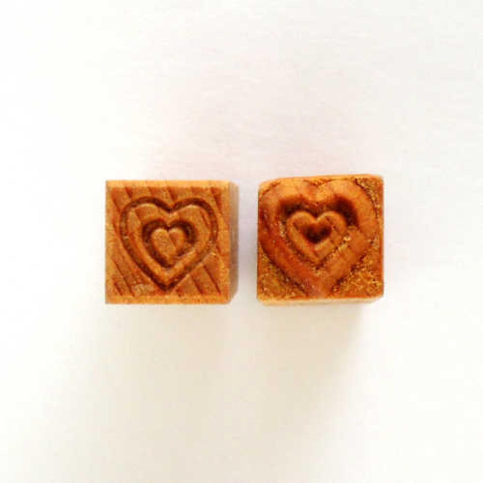 MKM POTTERY TOOLS MKM Sss-141 Small Square Stamp – Heart in Heart