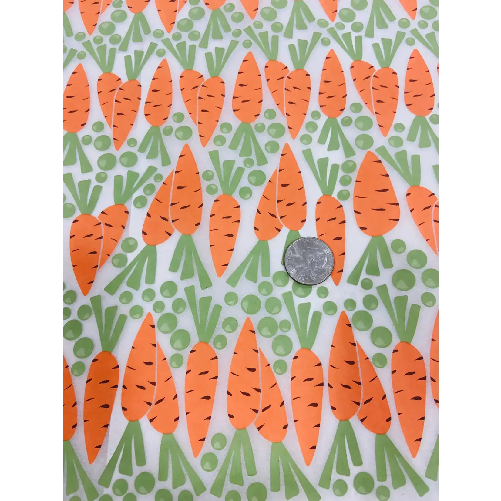 Elan Pottery Transfers Peas and Carrots Underglaze Transfer - Multi