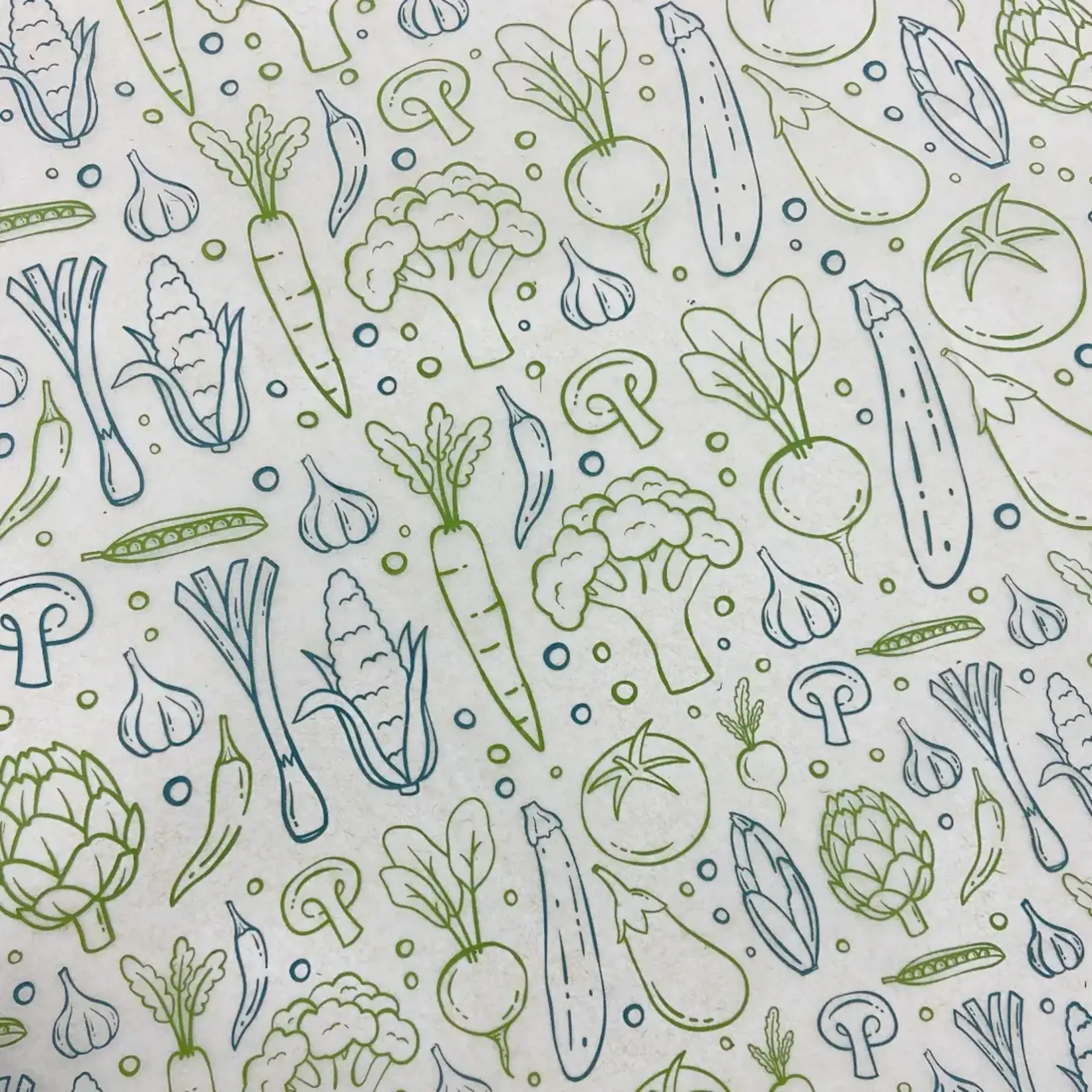 Elan Pottery Transfers Vegetables Underglaze Transfer - Multi