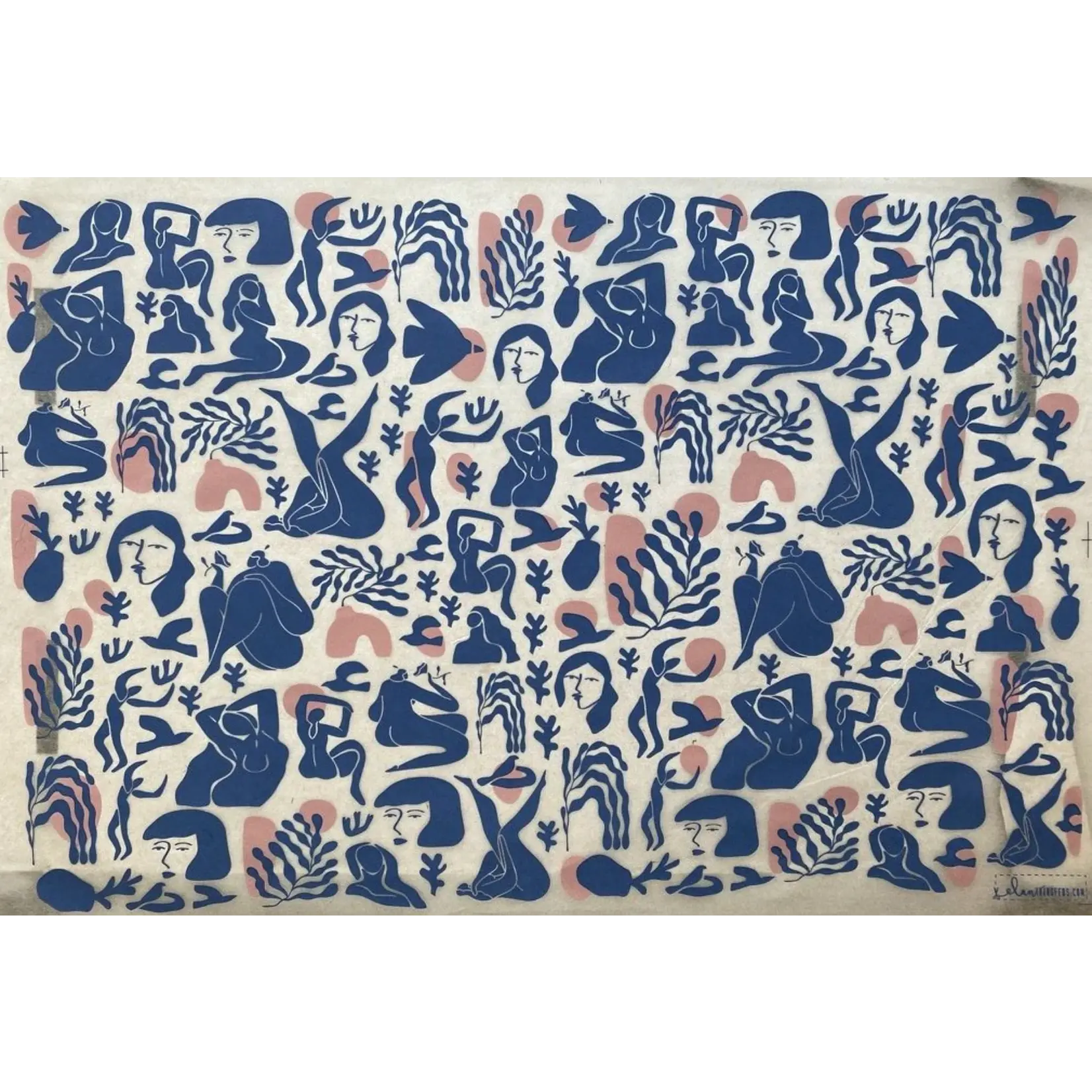 Elan Pottery Transfers Matisse Underglaze Transfer - Multi
