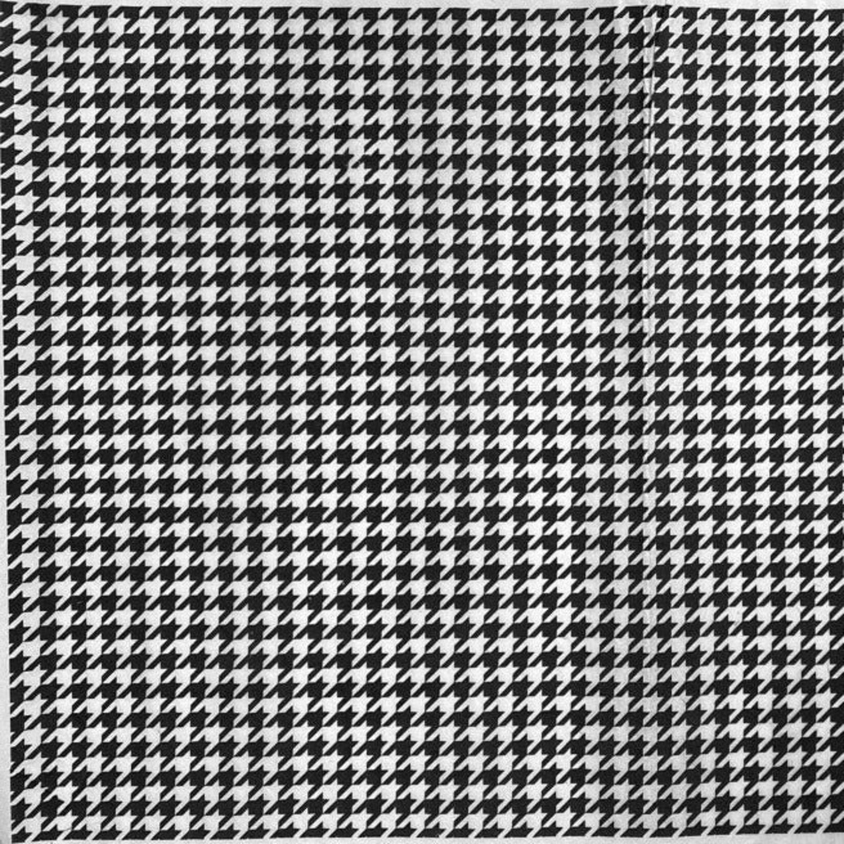 Elan Pottery Transfers Houndstooth Underglaze Transfer - Green