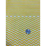 Elan Pottery Transfers Wavy Lines Underglaze Transfer - Yellow