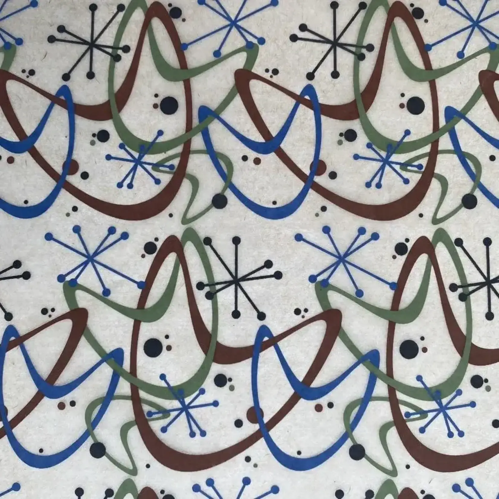 Elan Pottery Transfers Boomerang Underglaze Transfer - Multi