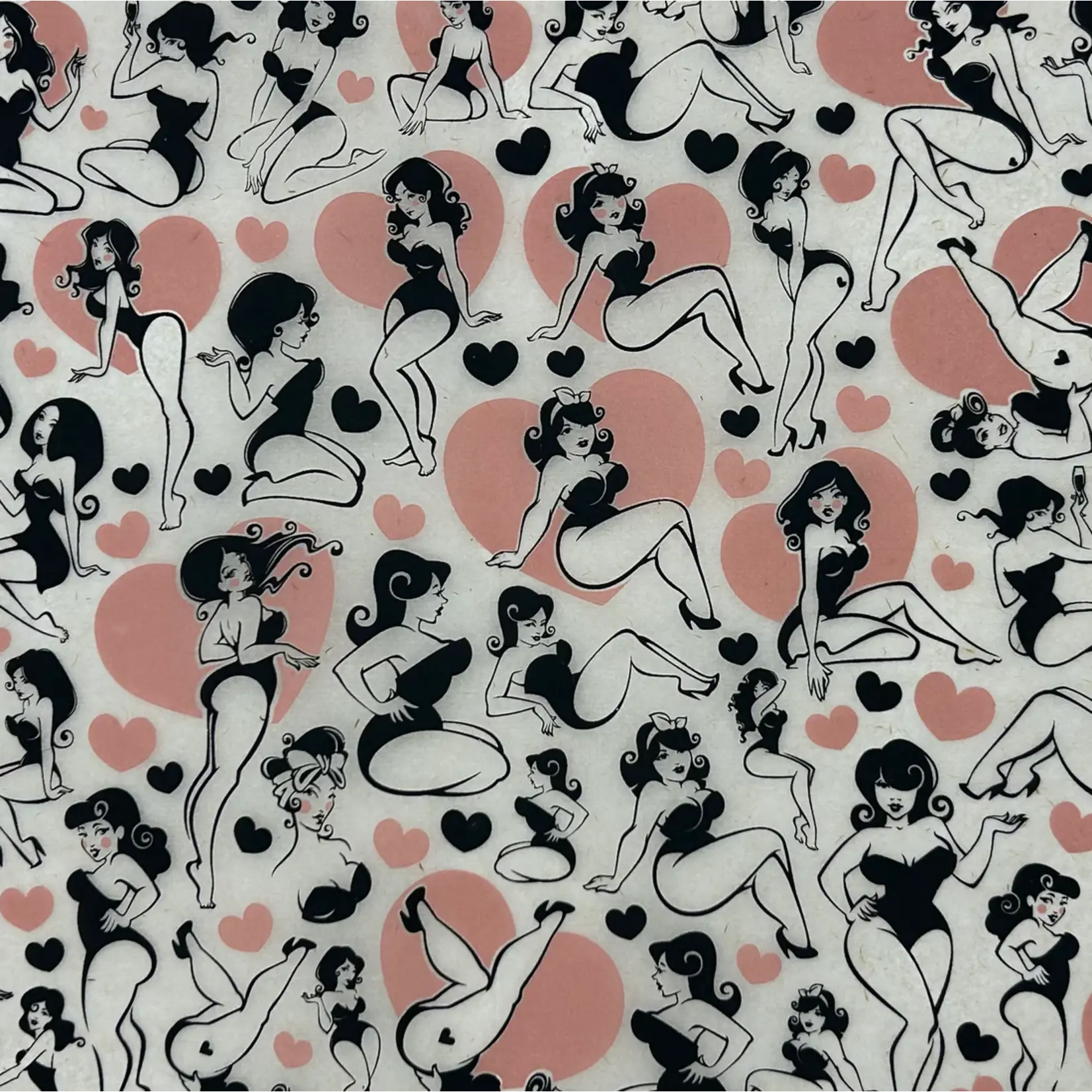 Elan Pottery Transfers Pin Up Underglaze Transfer - Multi