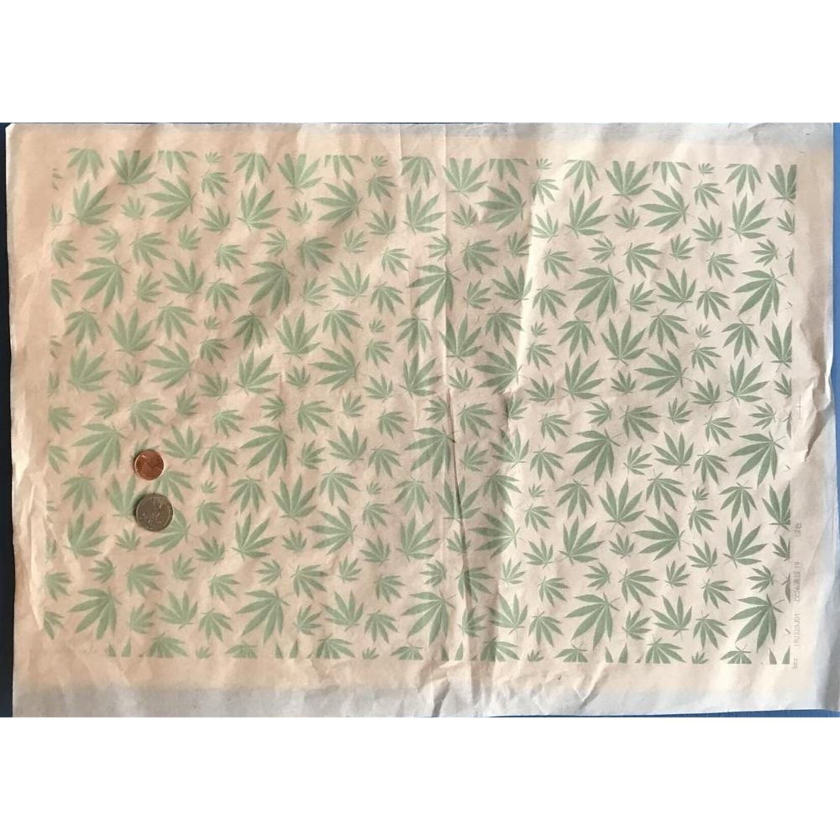 Elan Pottery Transfers Mary Jane Leaves Underglaze Transfer - Green