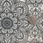 Elan Pottery Transfers Mandala (Closed Center) Underglaze Transfer - Black