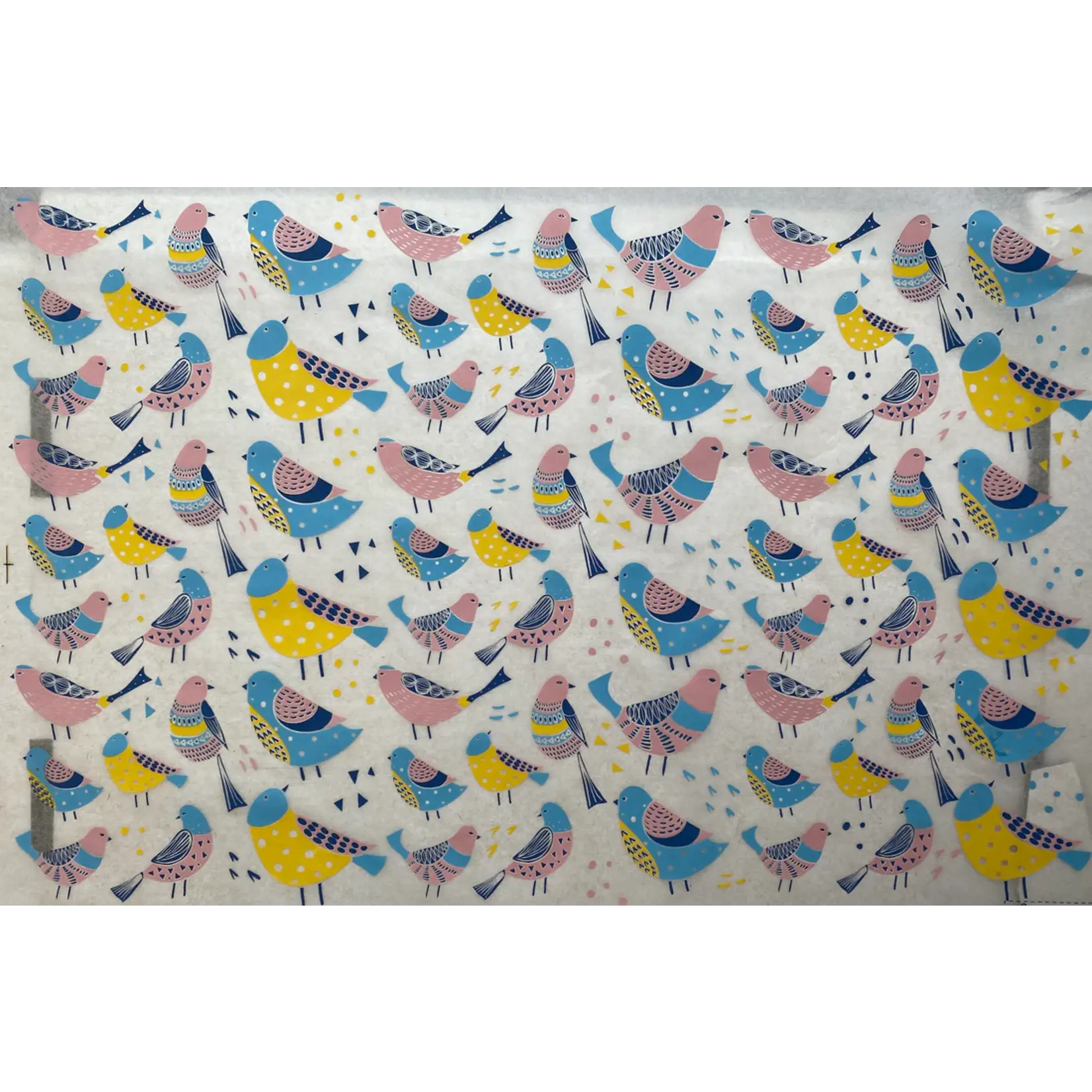 Elan Pottery Transfers Underglaze Transfer EP- Birds Multi