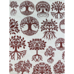 Elan Pottery Transfers Yggdrasil Underglaze Transfer - Brown