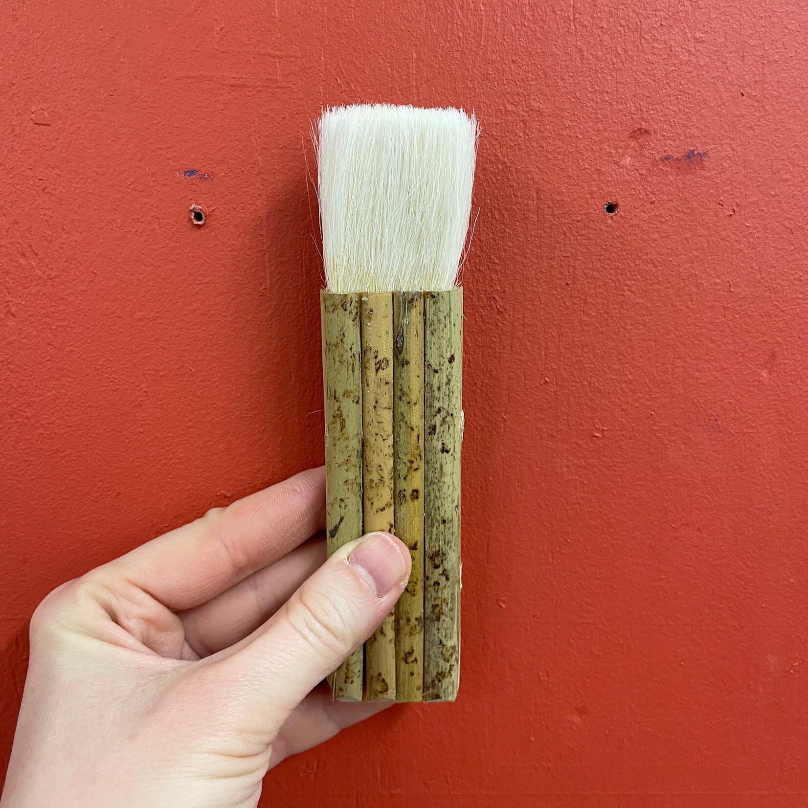 Chinese Clay Art MULTI-HEAD BRUSH (4) GOAT HAIR