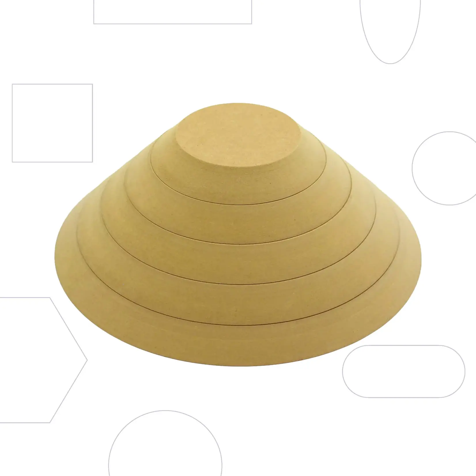 GR Pottery Forms GR FORMS ROUND STACK PACK (5 PIECES)