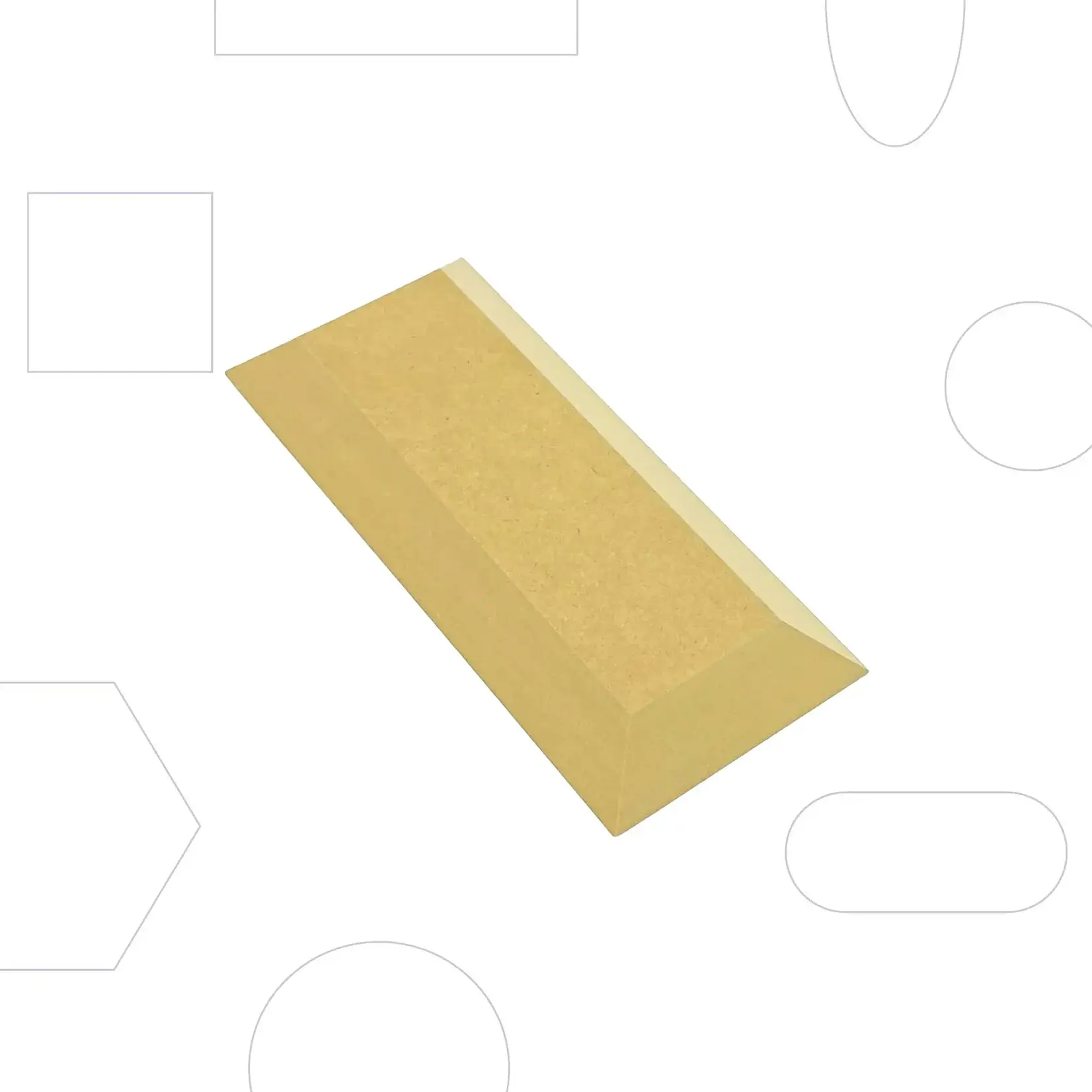 GR Pottery Forms GR FORMS RECTANGLE 8x3.5