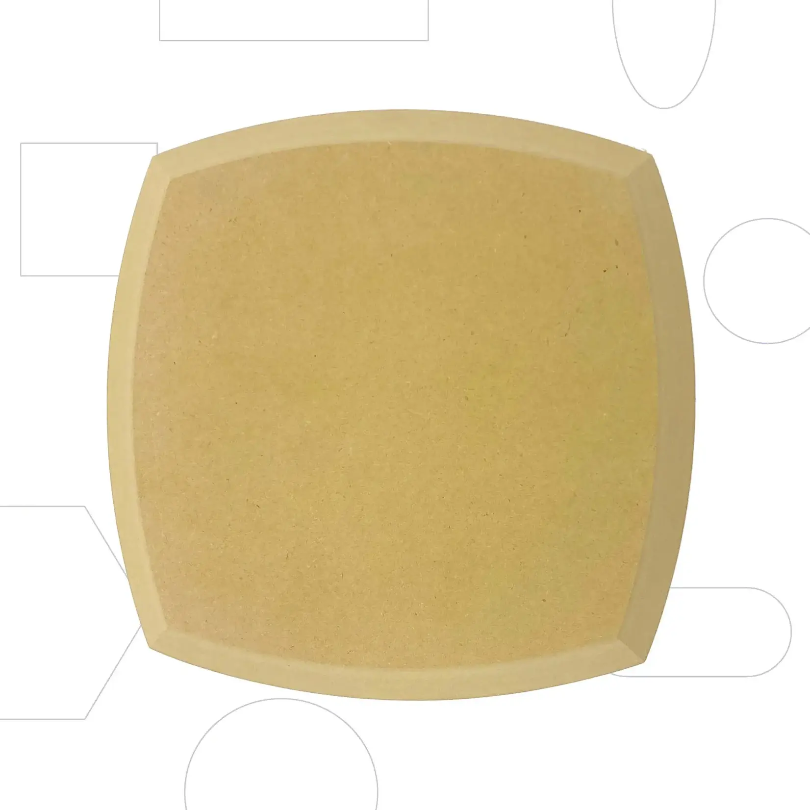 GR Pottery Forms GR FORMS SPHERICAL SQUARE 9.5