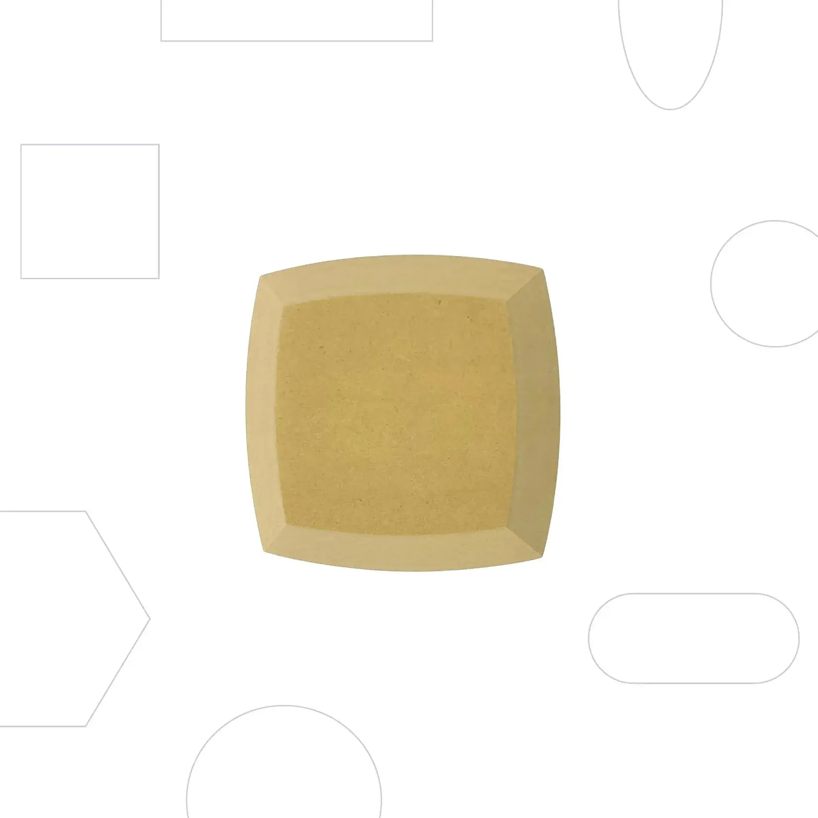 GR Pottery Forms GR FORMS SPHERICAL SQUARE 5