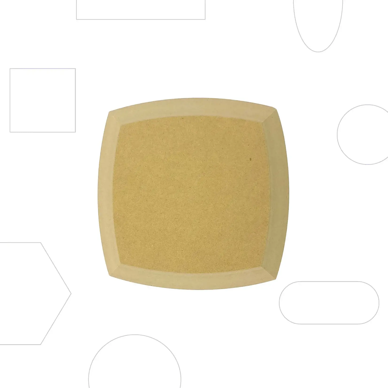 GR Pottery Forms GR FORMS SPHERICAL SQUARE 6.5