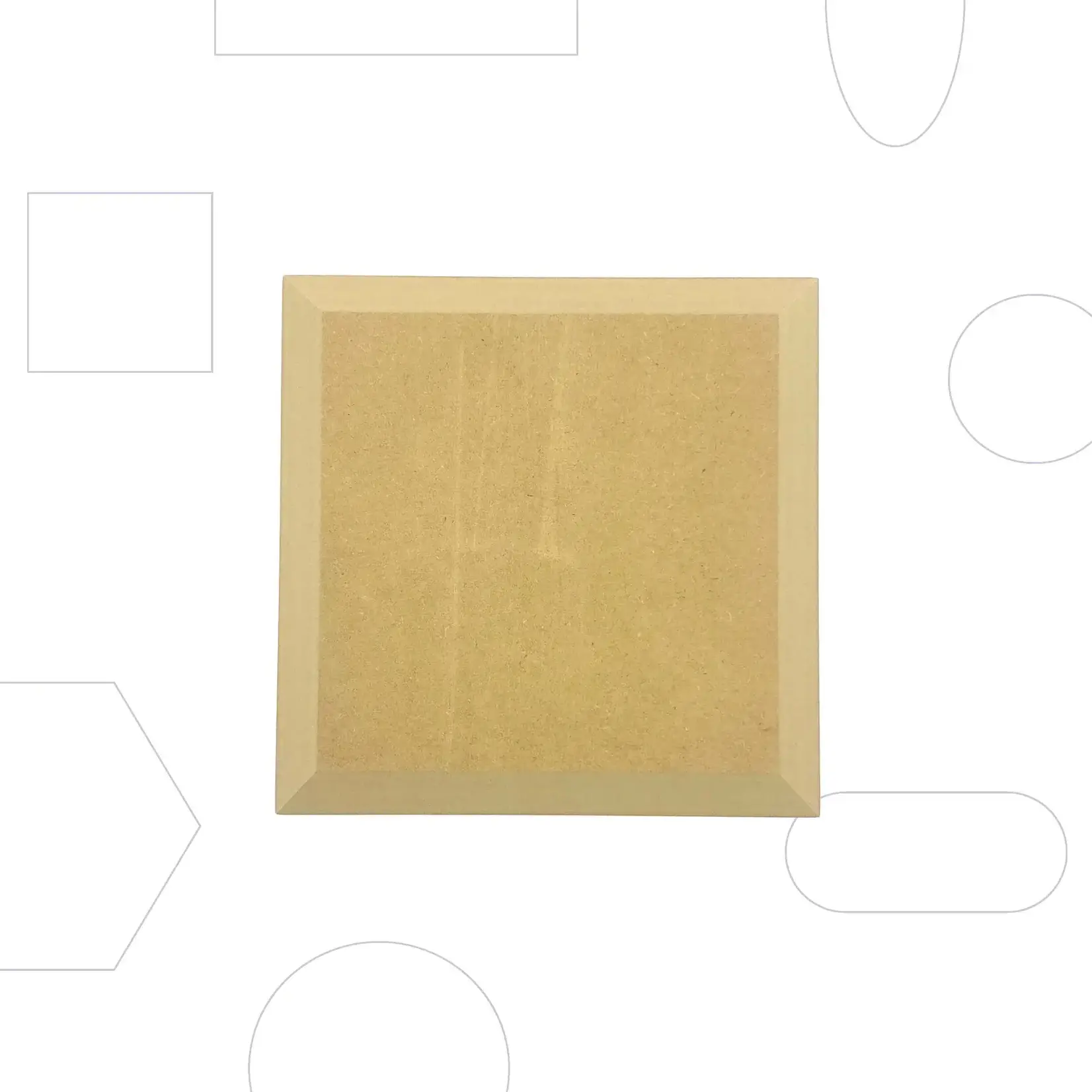 GR Pottery Forms GR FORMS SQUARE 6.5