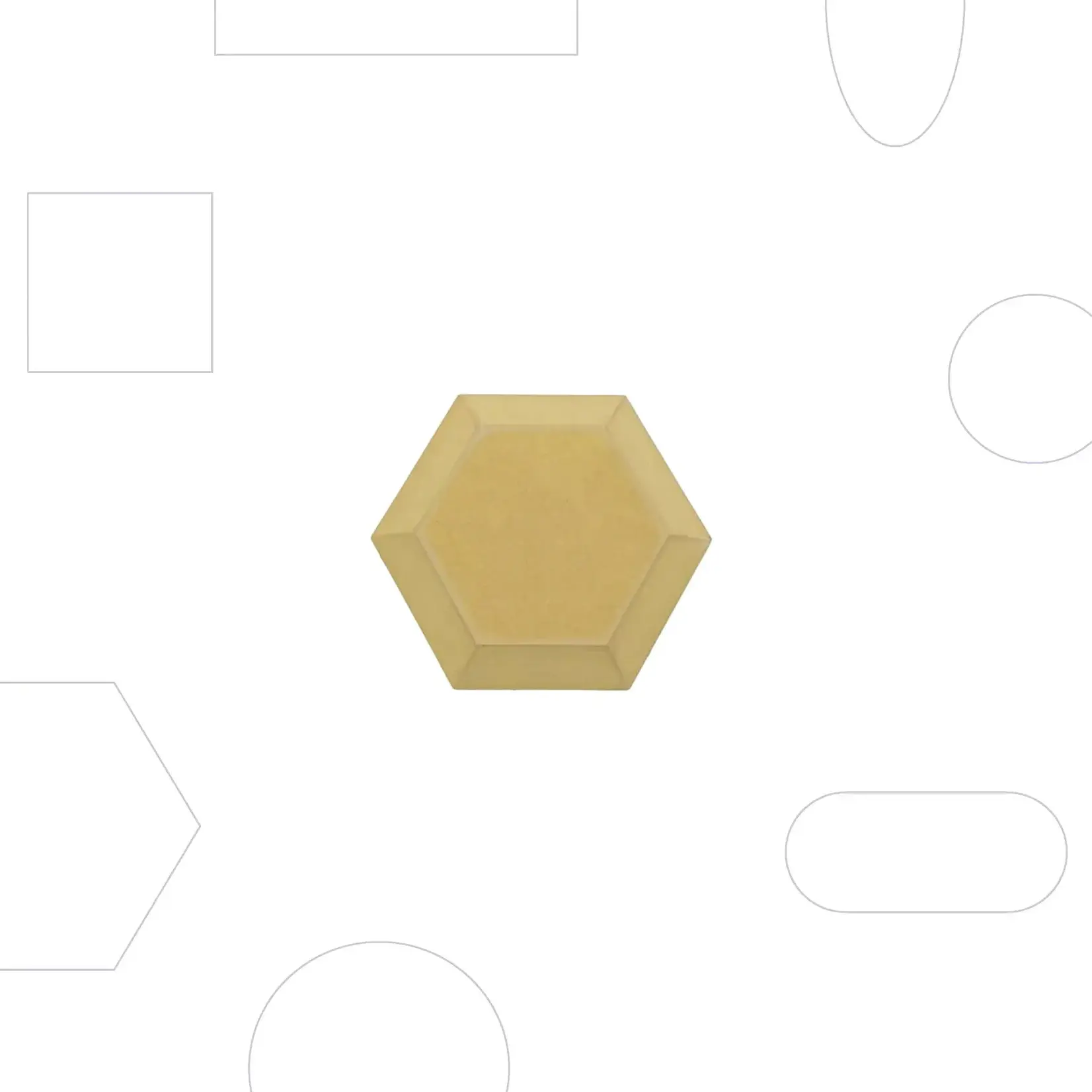 GR Pottery Forms GR FORMS HEXAGON 3.5