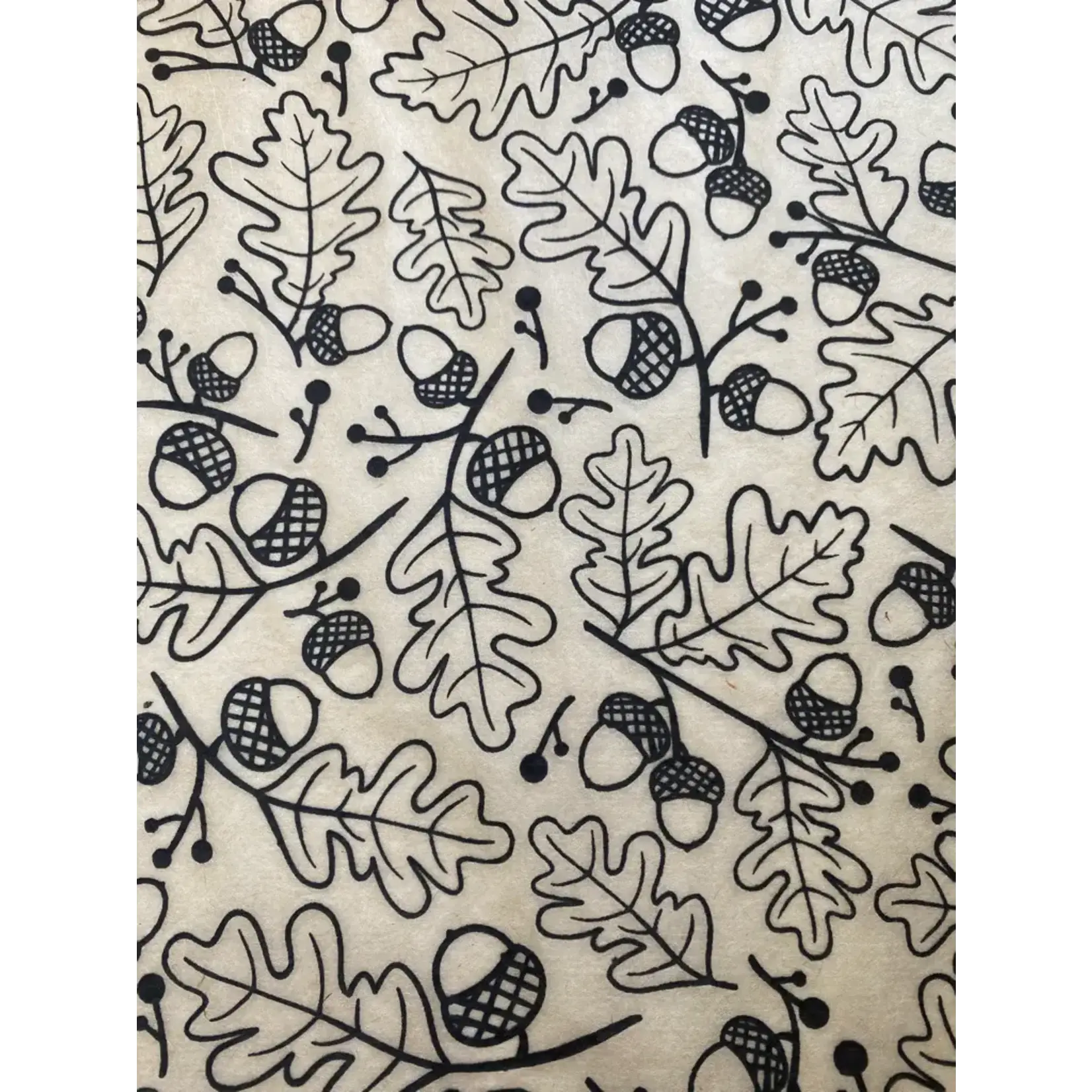 Elan Pottery Transfers Acorns Underglaze Transfer - Black