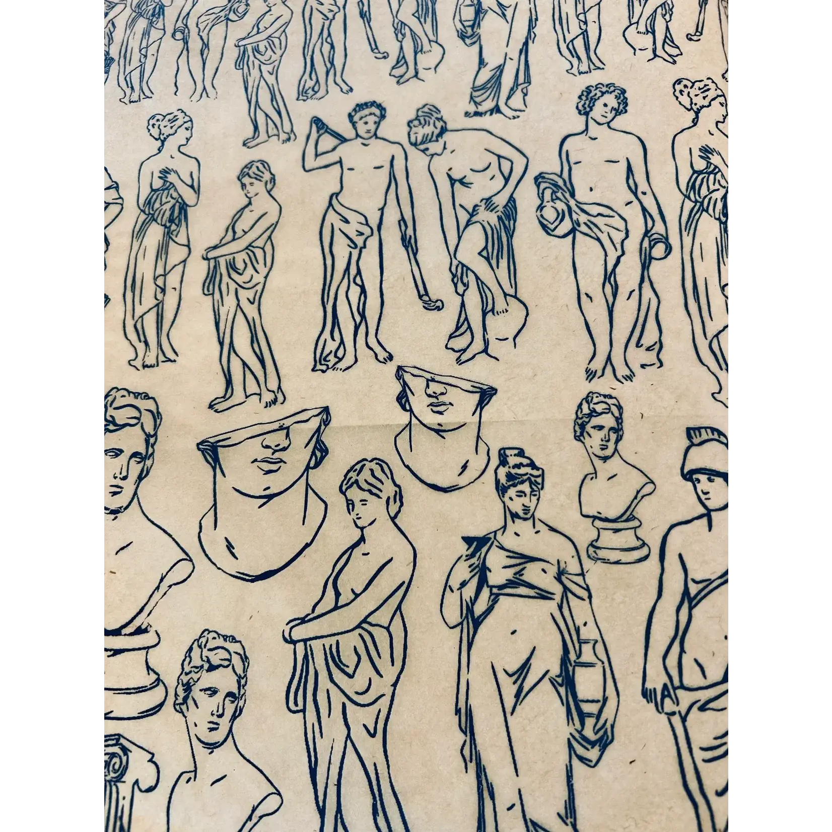Elan Pottery Transfers Idols Underglaze Transfer - Black