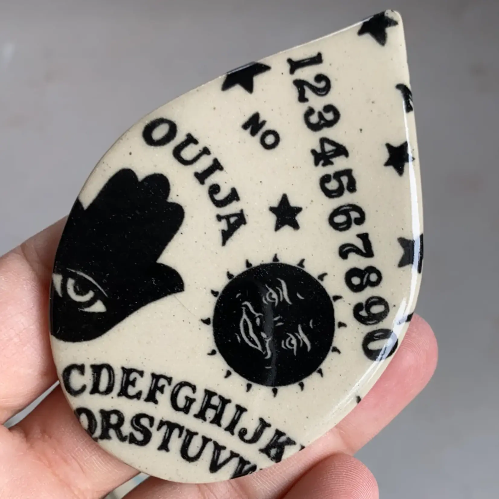 Elan Pottery Transfers Ouija Underglaze Transfer - Black