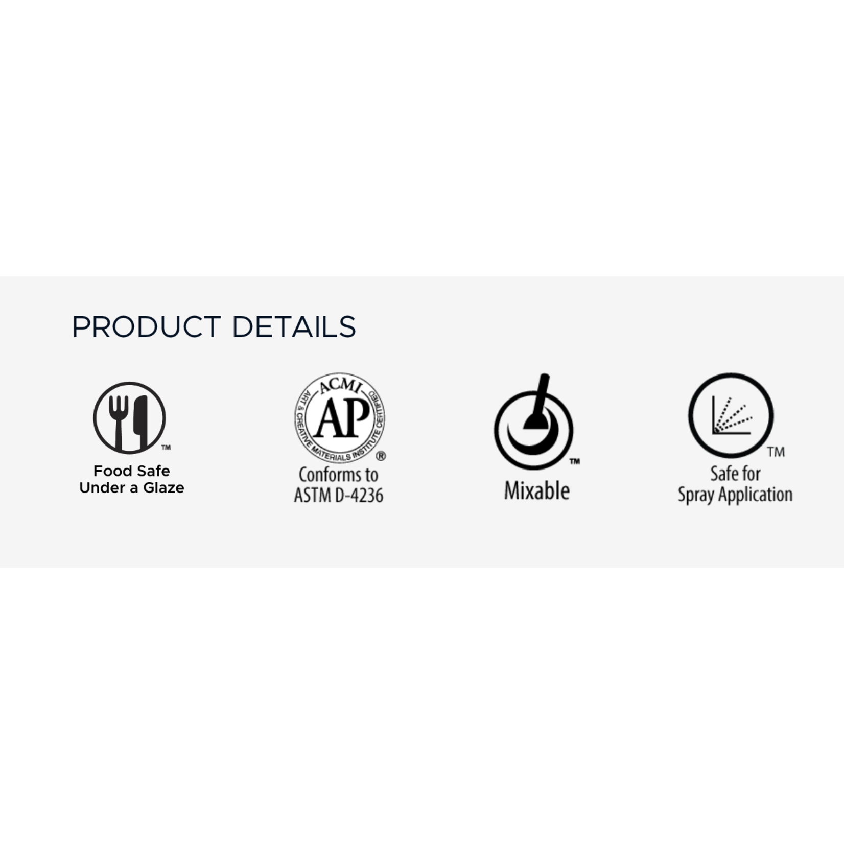 American Art Clay UG LIQ V-363  MORNING FOG