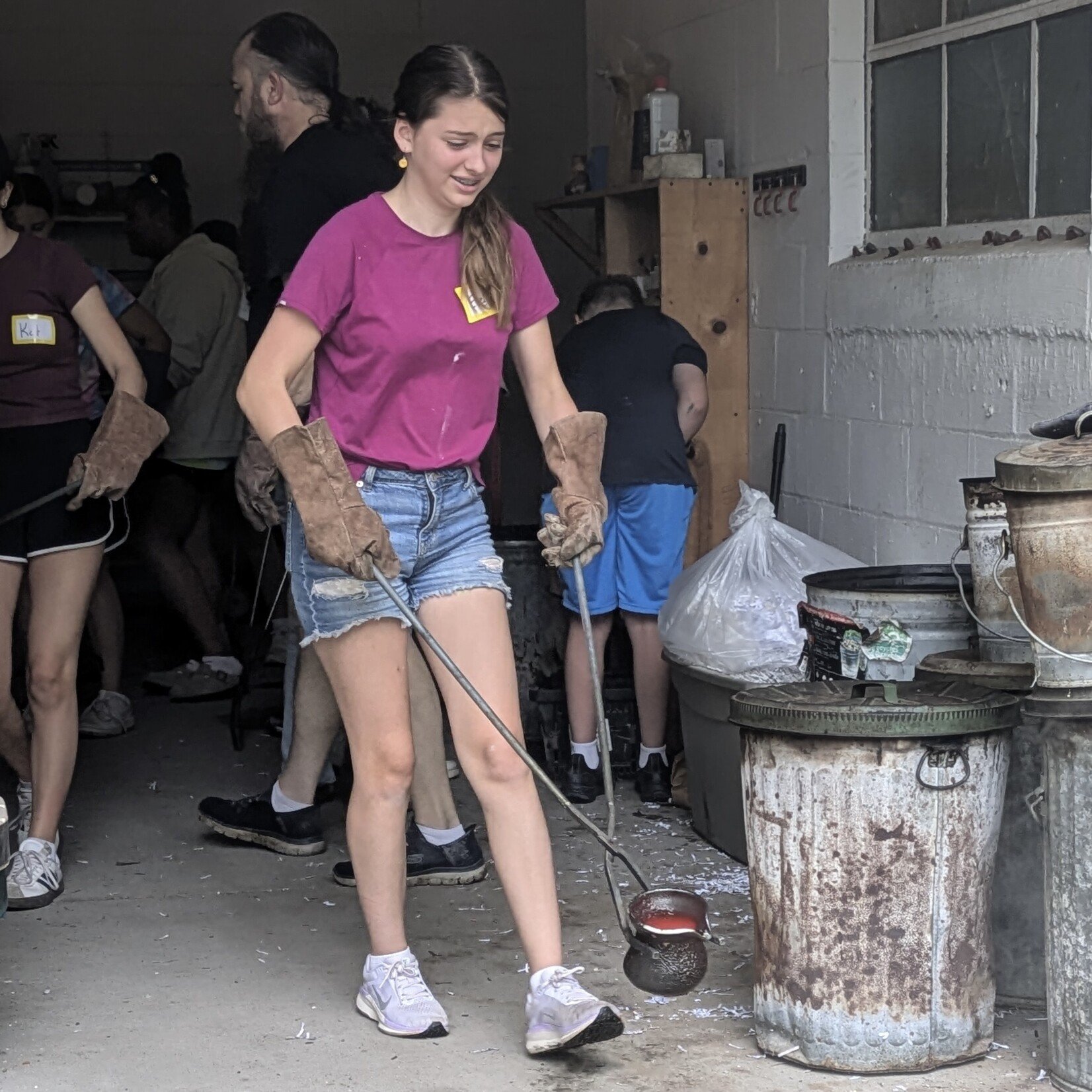 Teen Wheel Raku Workshop