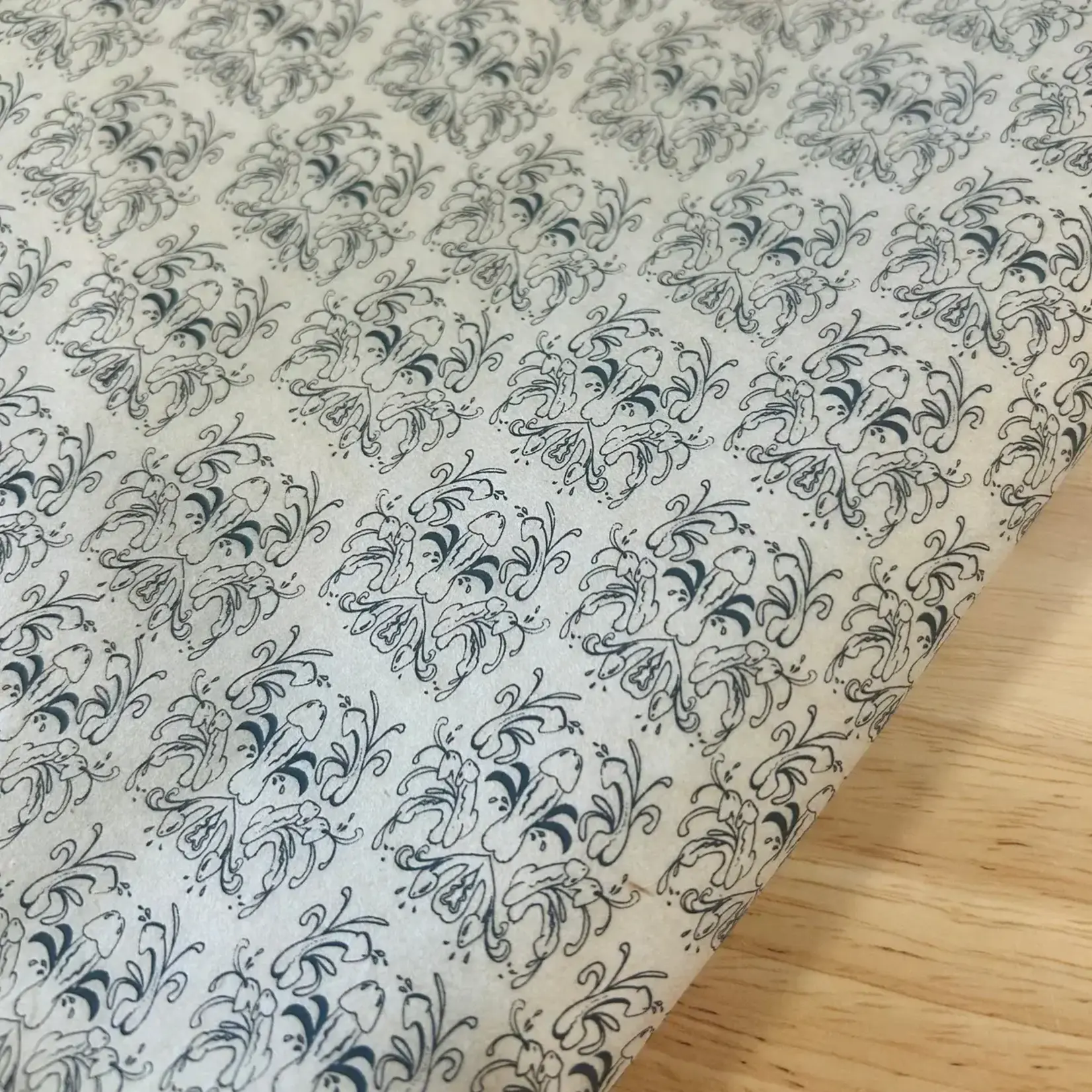 Elan Pottery Transfers Not Your Grandma's Wallpaper Underglaze Transfer - Black