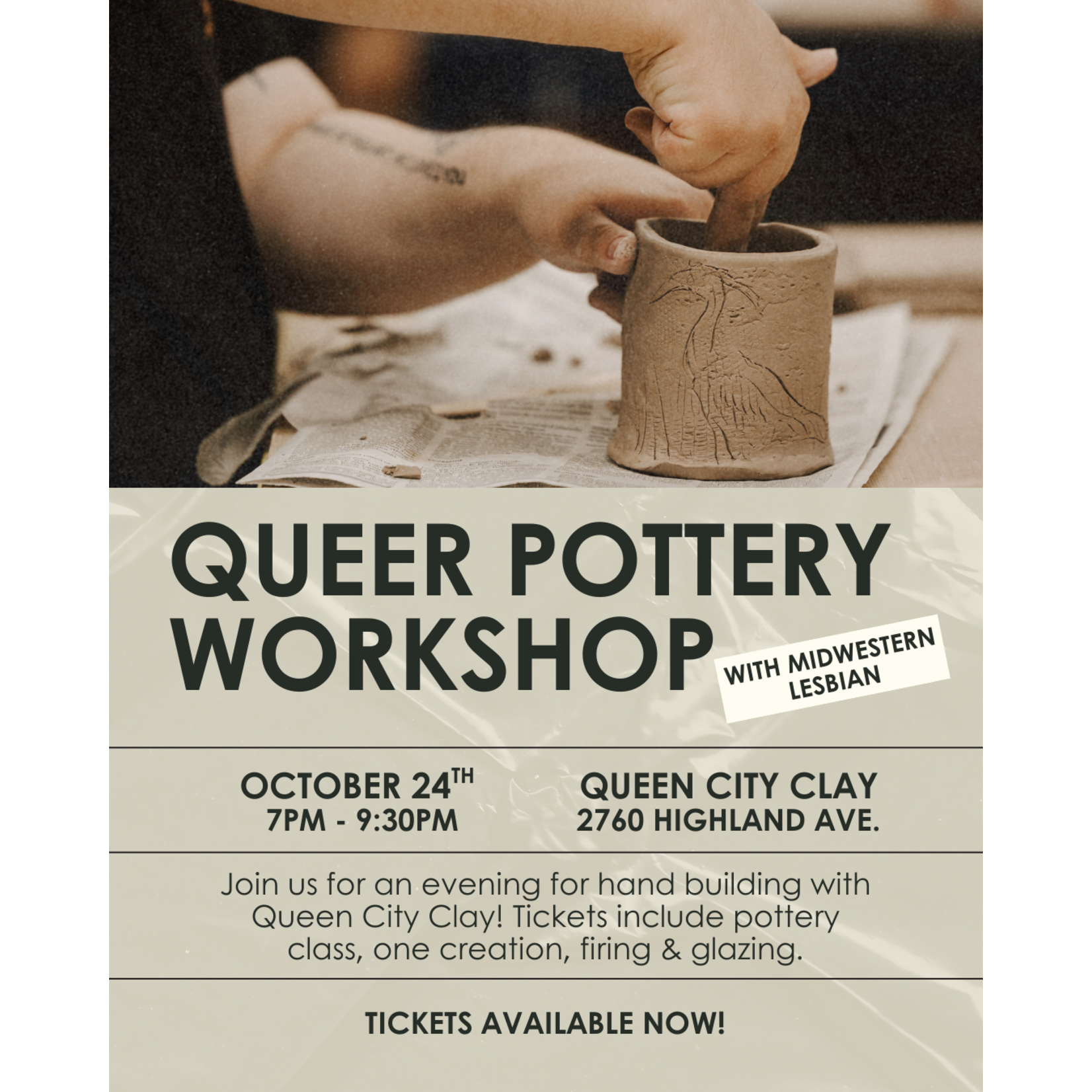 Queer Clay Night-October 24