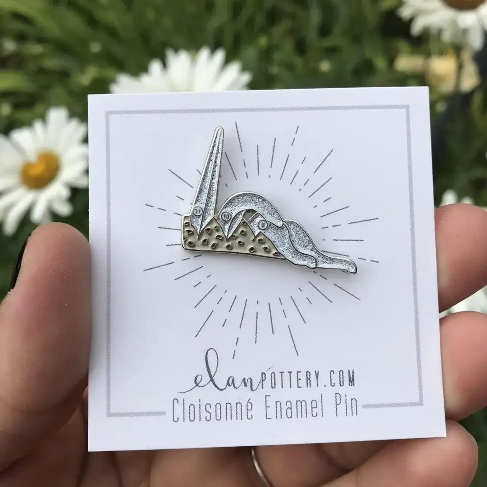 Elan Pottery Transfers Cone Pack Enamel Pin - Cone 10