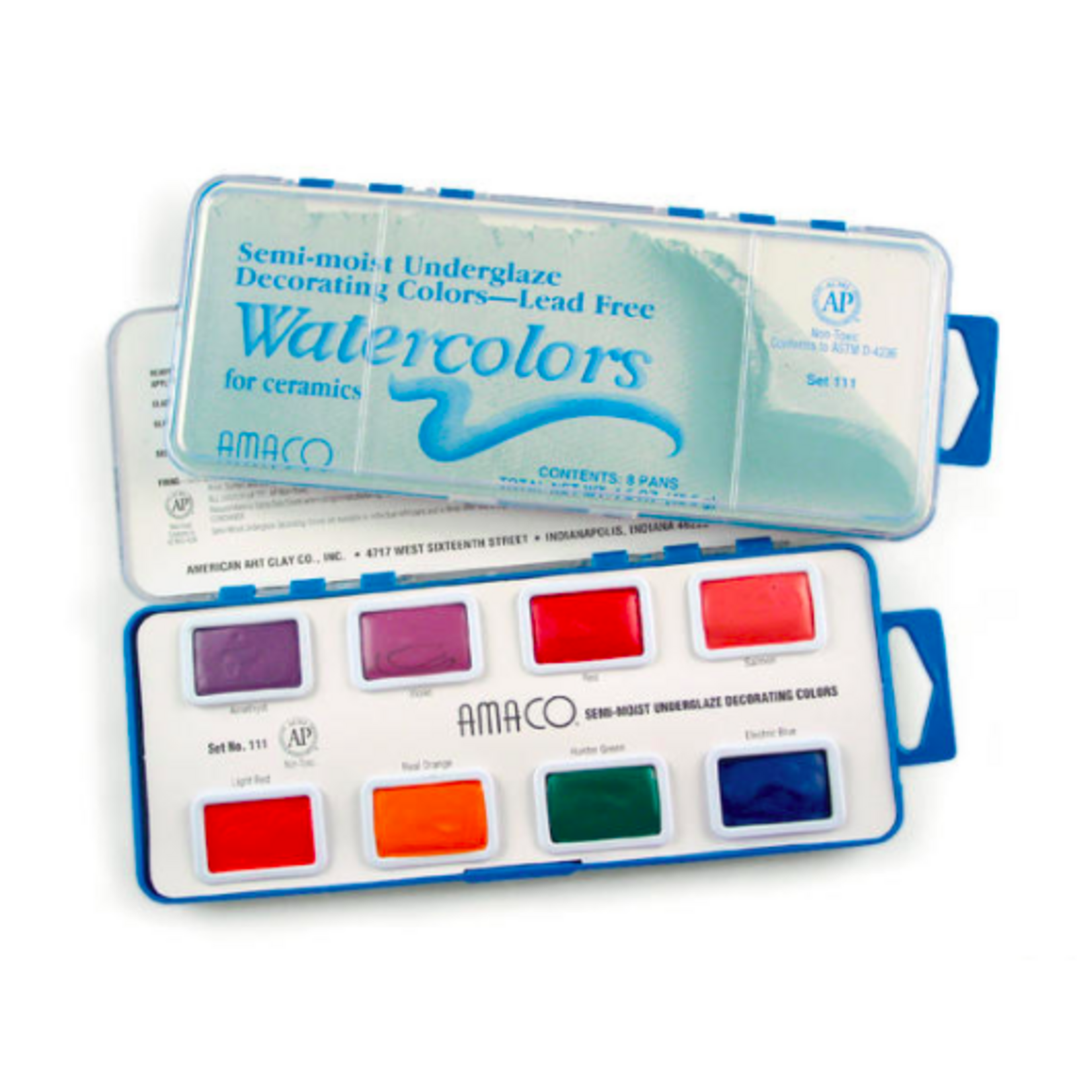 American Art Clay Semi-Moist Underglaze Set #109