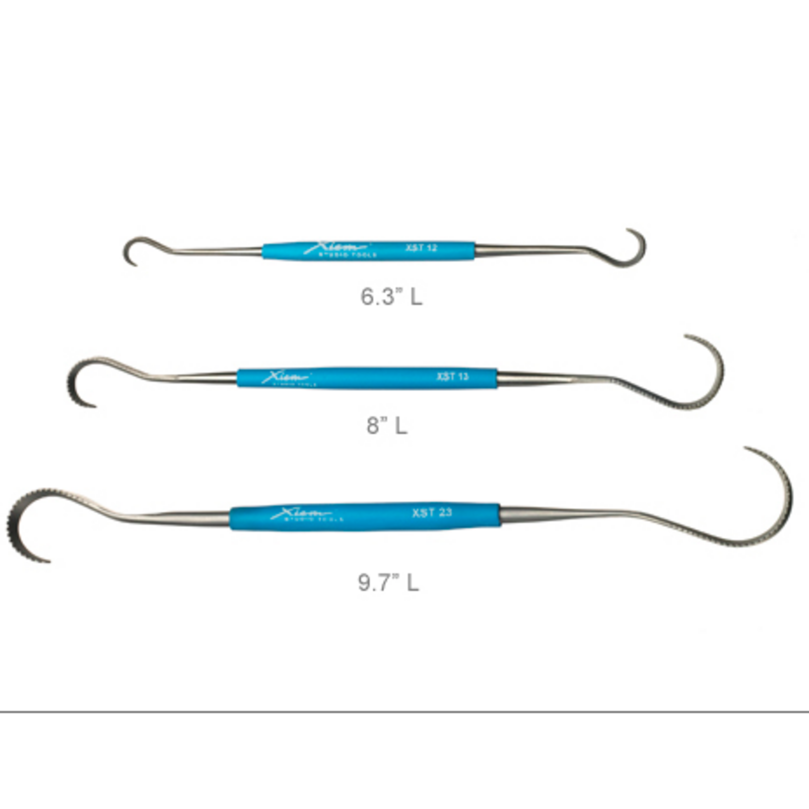 XIEM TOOLS Griffon Hook Sculpting Tool Double-End 6.3"