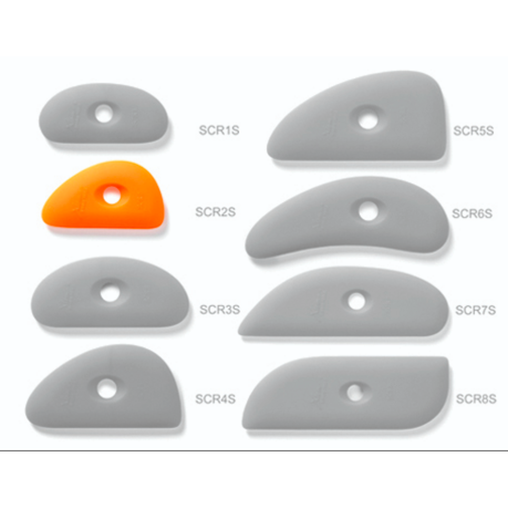 XIEM TOOLS Soft Silicone Rib 2 - Orange