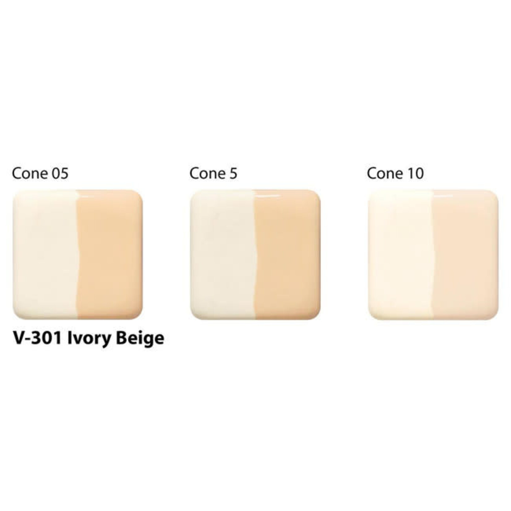 American Art Clay UG LIQ V-301 IVORY BEIGE UNDERGLAZE