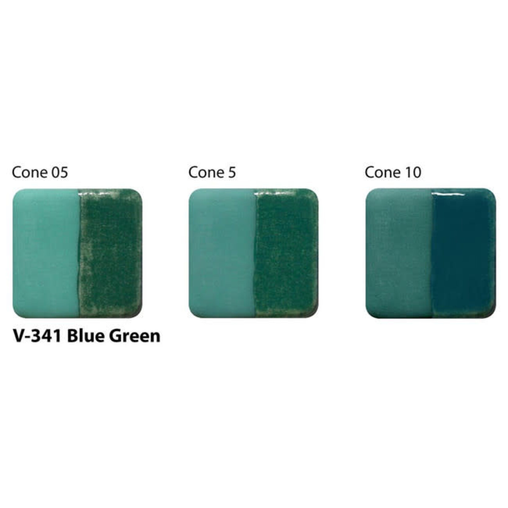 American Art Clay UG LIQ V-341 BLUE GREEN UNDERGLAZE