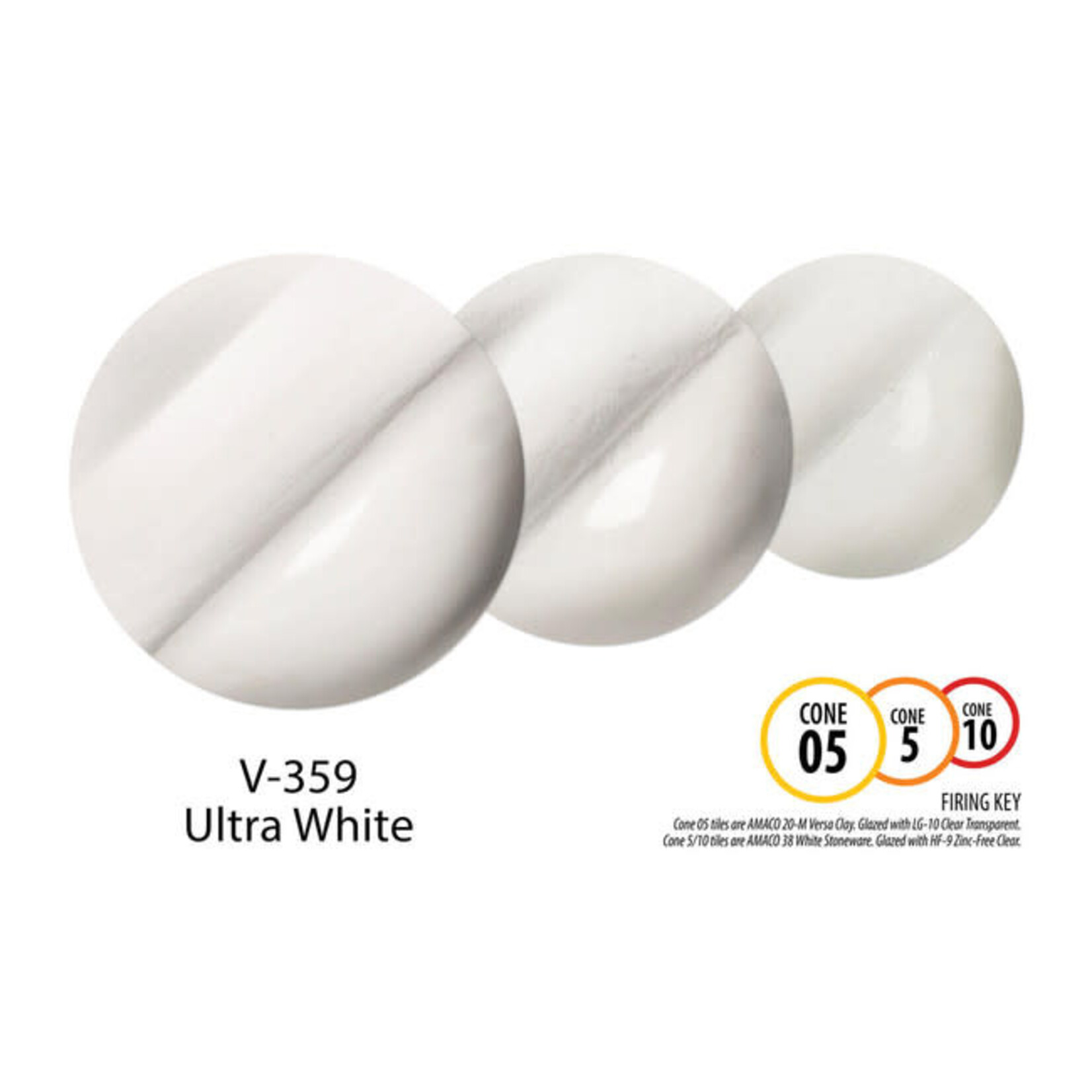 American Art Clay UG LIQ V-359 ULTRA WHITE UNDERGLAZE
