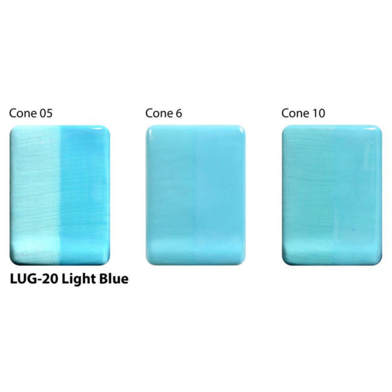 American Art Clay UG LIQ #20 LIGHT BLUE UNDERGLAZE