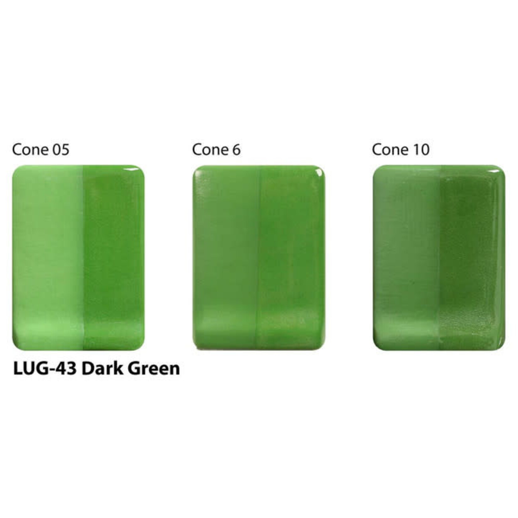 American Art Clay UG LIQ #43 DARK GREEN UNDERGLAZE