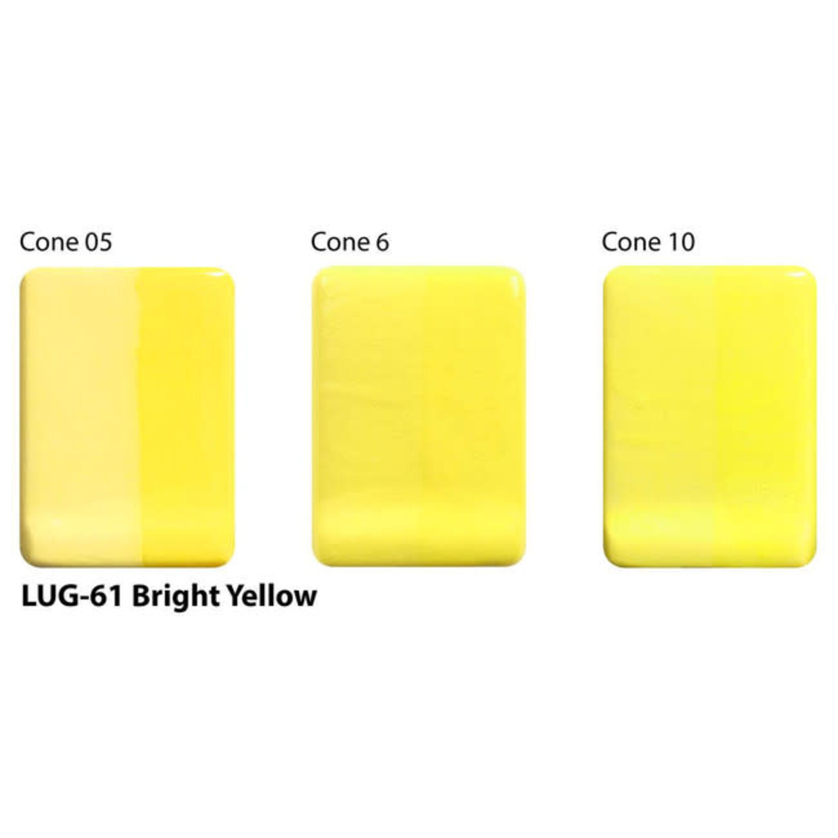 American Art Clay UG LIQ #61 BRIGHT YELLOW UNDERGLAZE