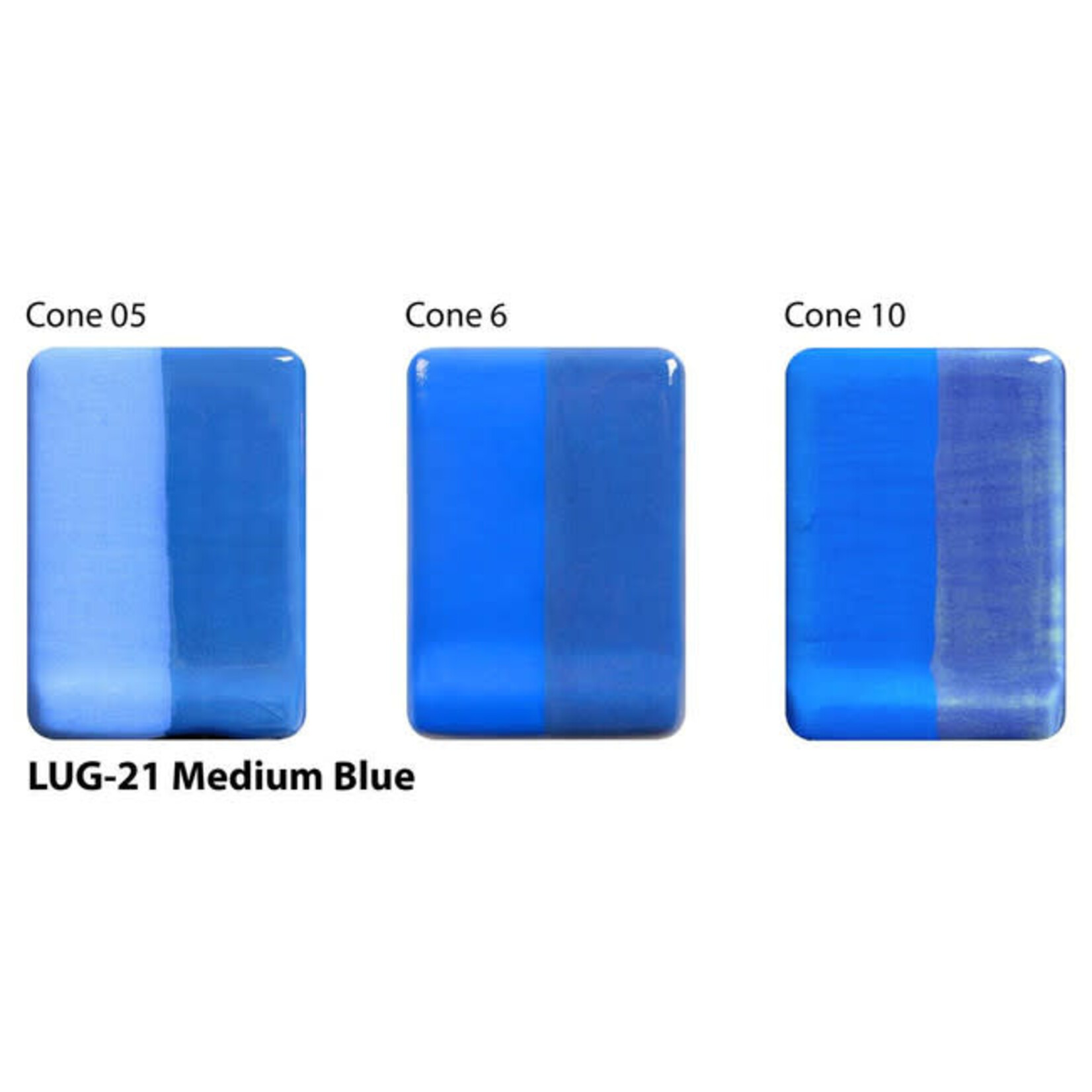 American Art Clay UG LIQ #21 MEDIUM BLUE UNDERGLAZE