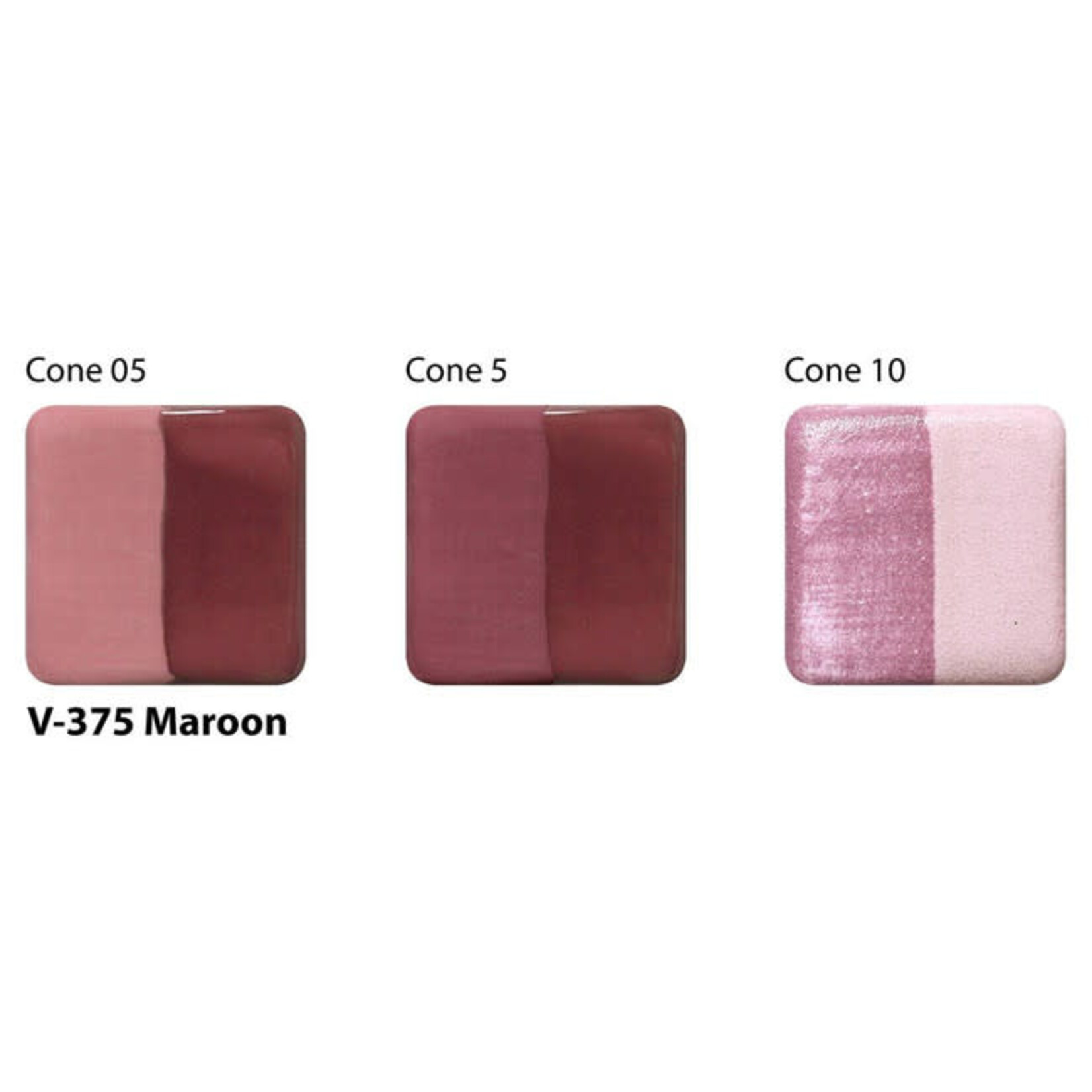 American Art Clay UG LIQ V-375 MAROON UNDERGLAZE