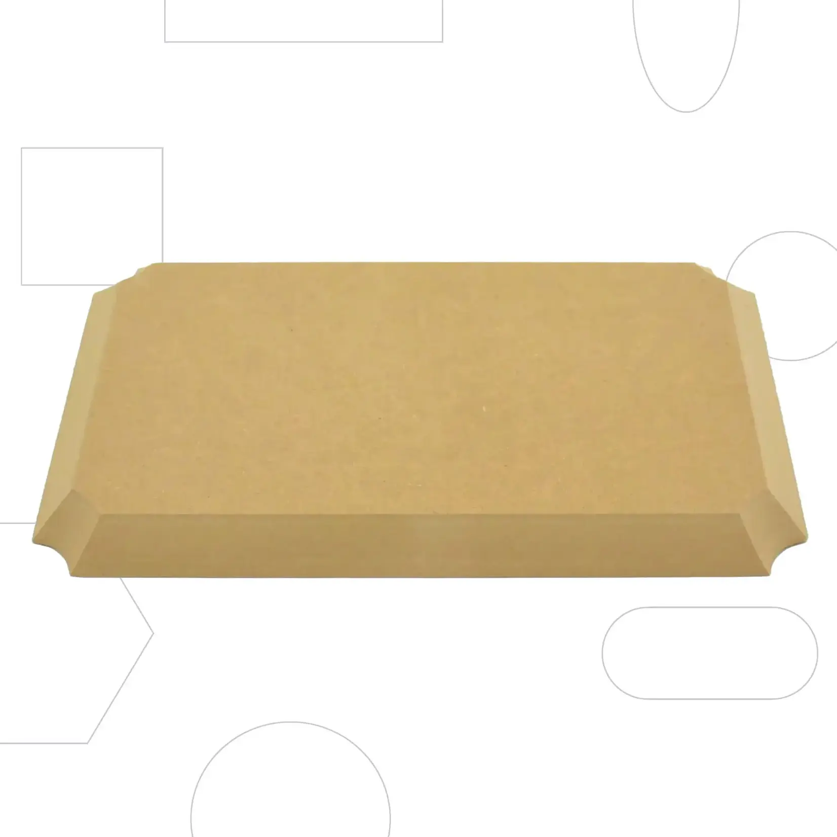 GR Pottery Forms GR FORMS PLAQUE RECTANGLE 8x13