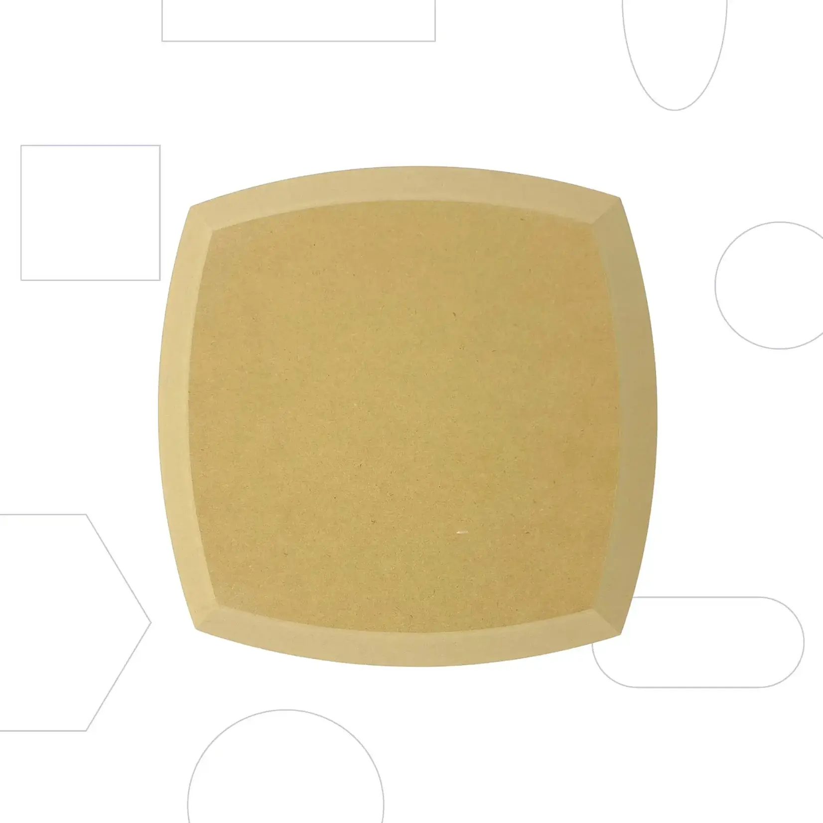 GR Pottery Forms GR FORMS SPHERICAL SQUARE 8