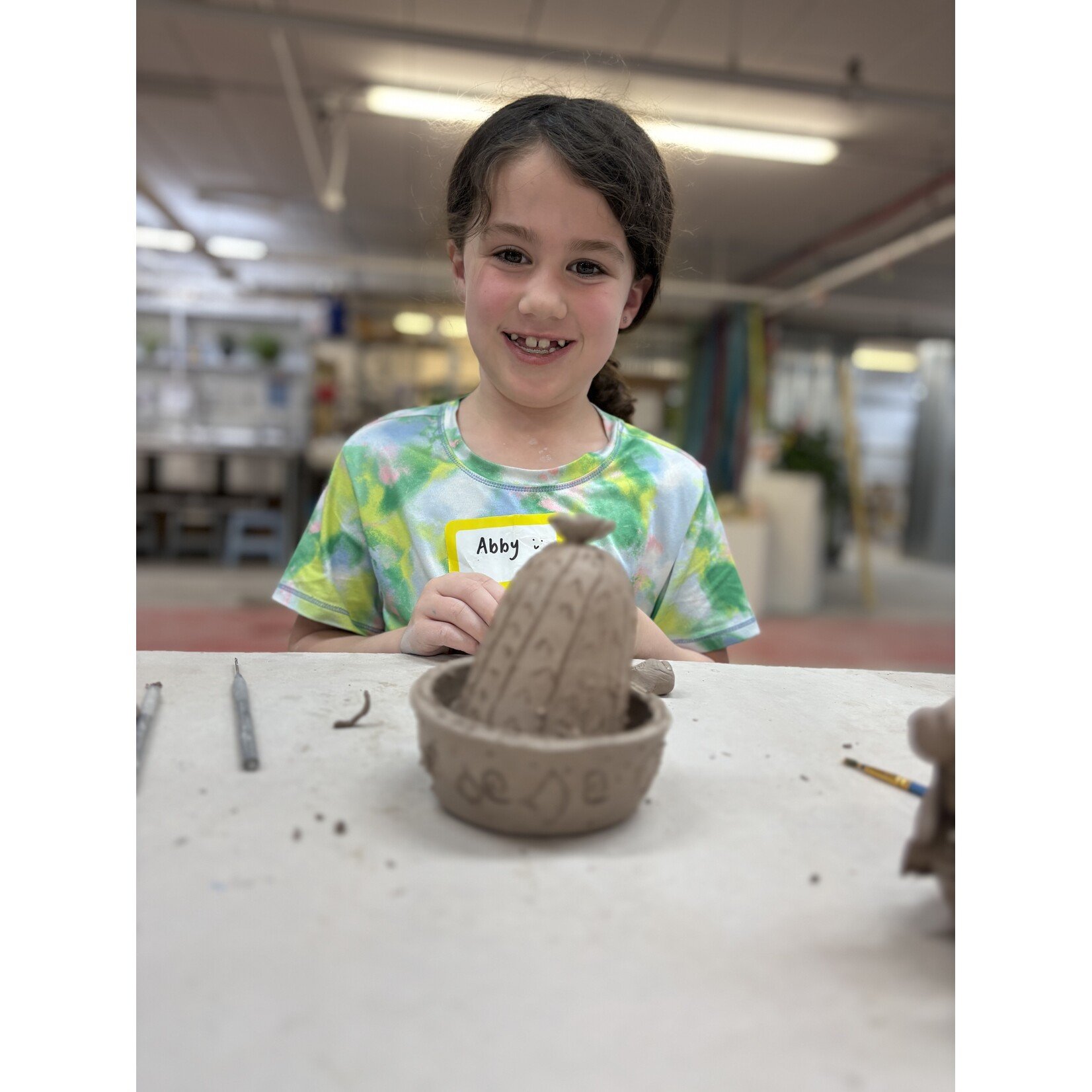 Pottery Wheel Half-Day PM 1:30-4:00p 6+ yrs