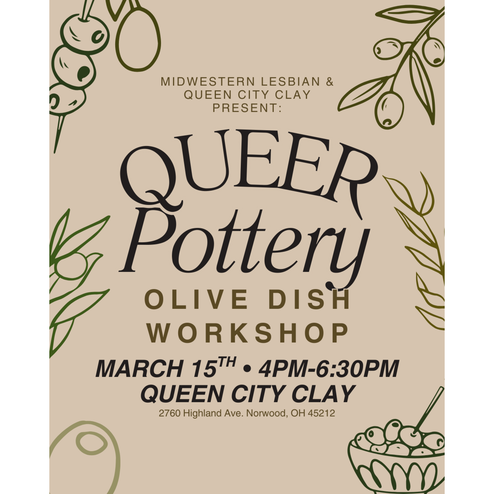 Queer Clay Night-March 15, 2026