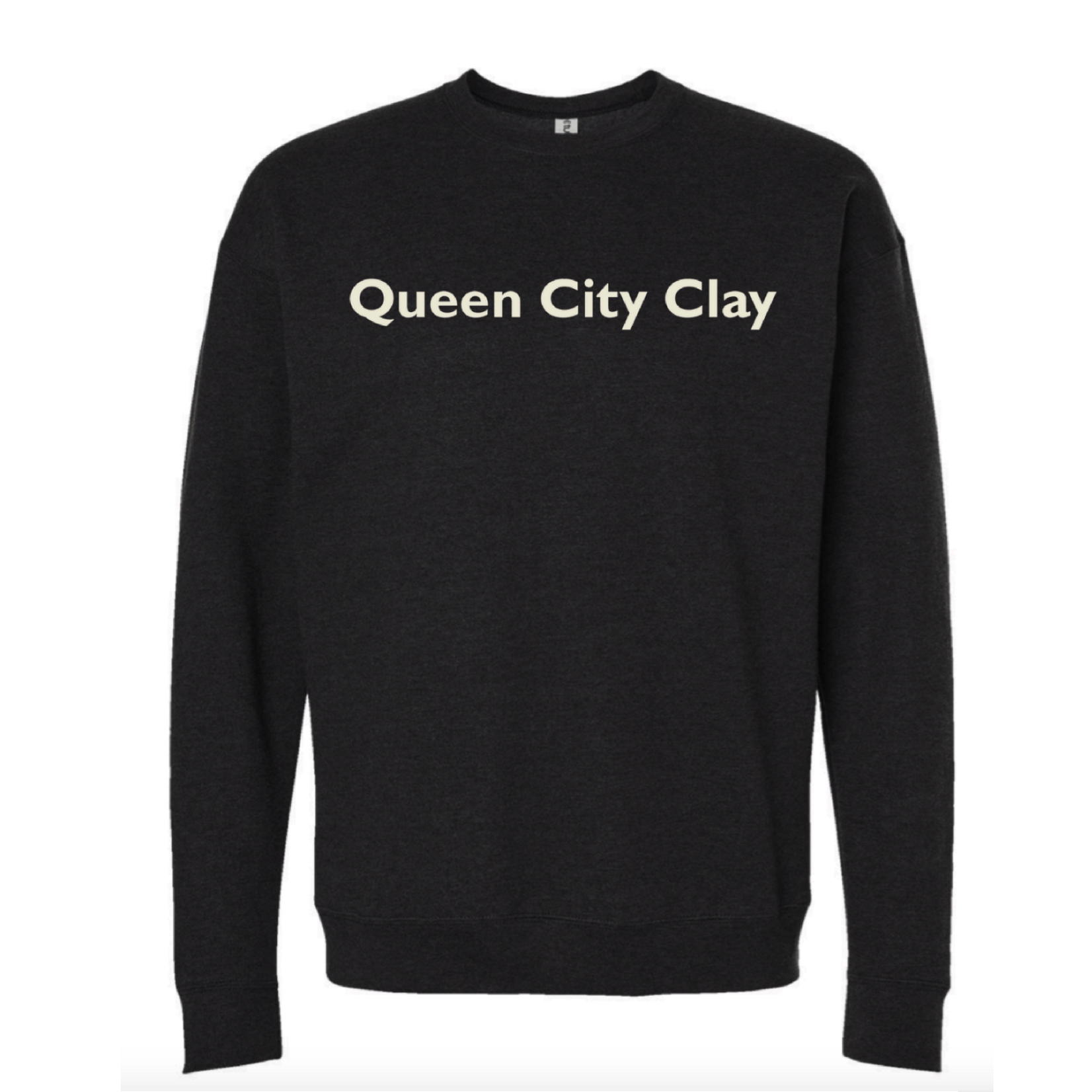 Queen City Clay QCC CREW SWEATSHIRT GRAY