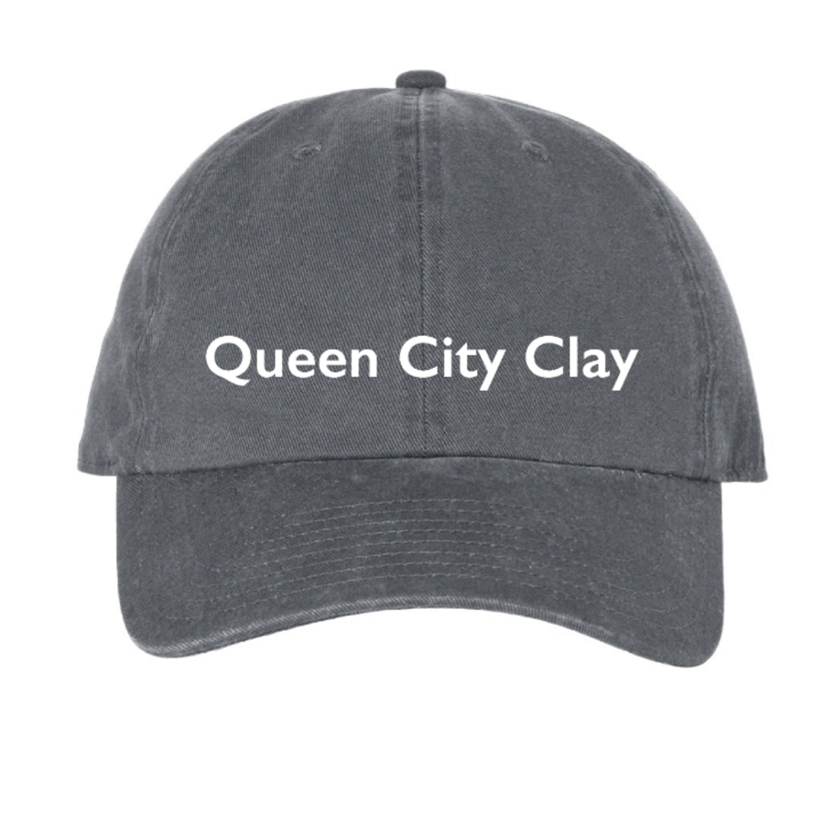 Queen City Clay QCC DAD HAT-GRAY