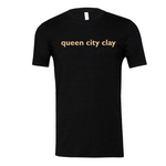 Queen City Clay QCC Tee Shirt Simple Logo